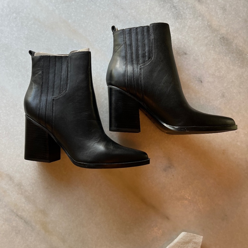 Marc Fisher Alva Booties Never Worn